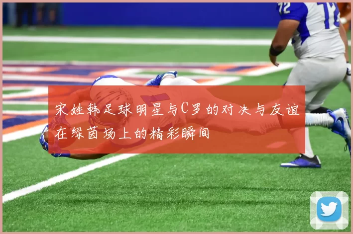 宋姓韩足球明星与C罗的对决与友谊在绿茵场上的精彩瞬间