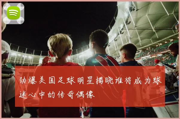 劲爆美国足球明星揭晓谁将成为球迷心中的传奇偶像