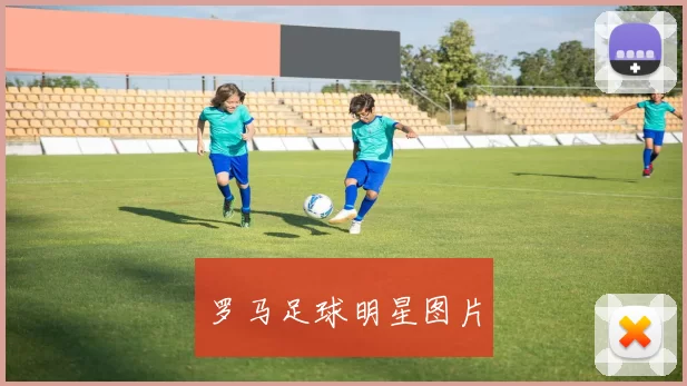 罗马足球明星图片